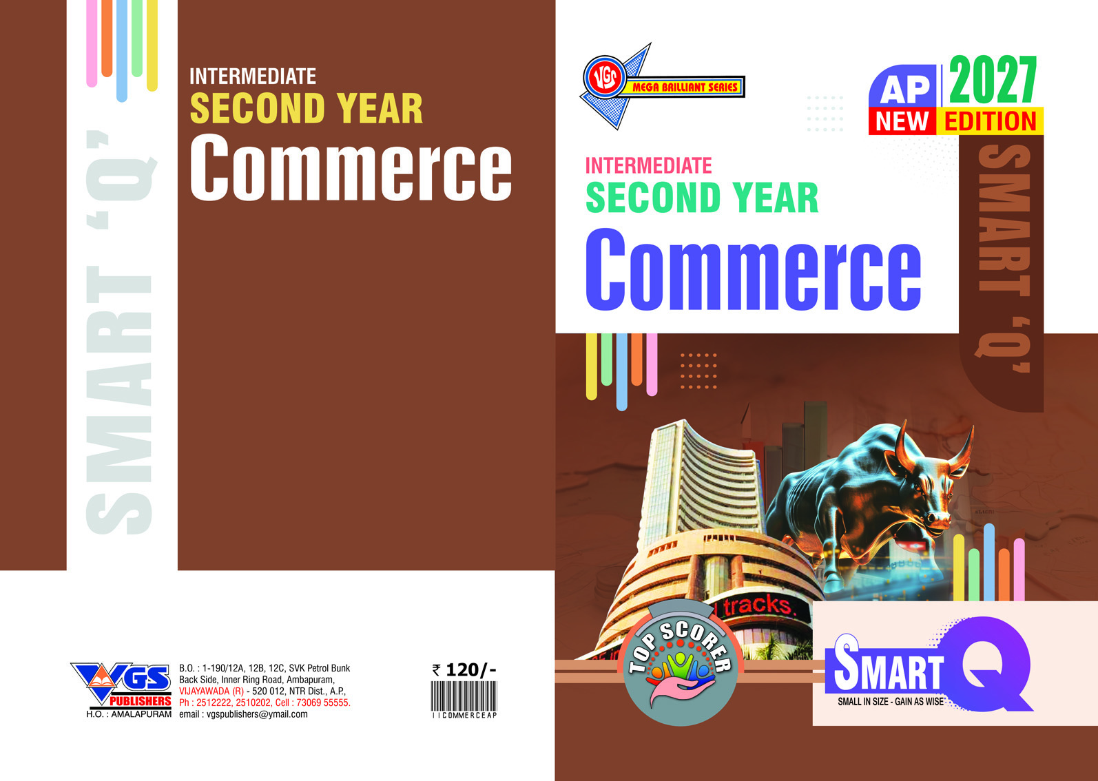 AP 2nd Year Commerce Question Bank Smart Q Series 2027