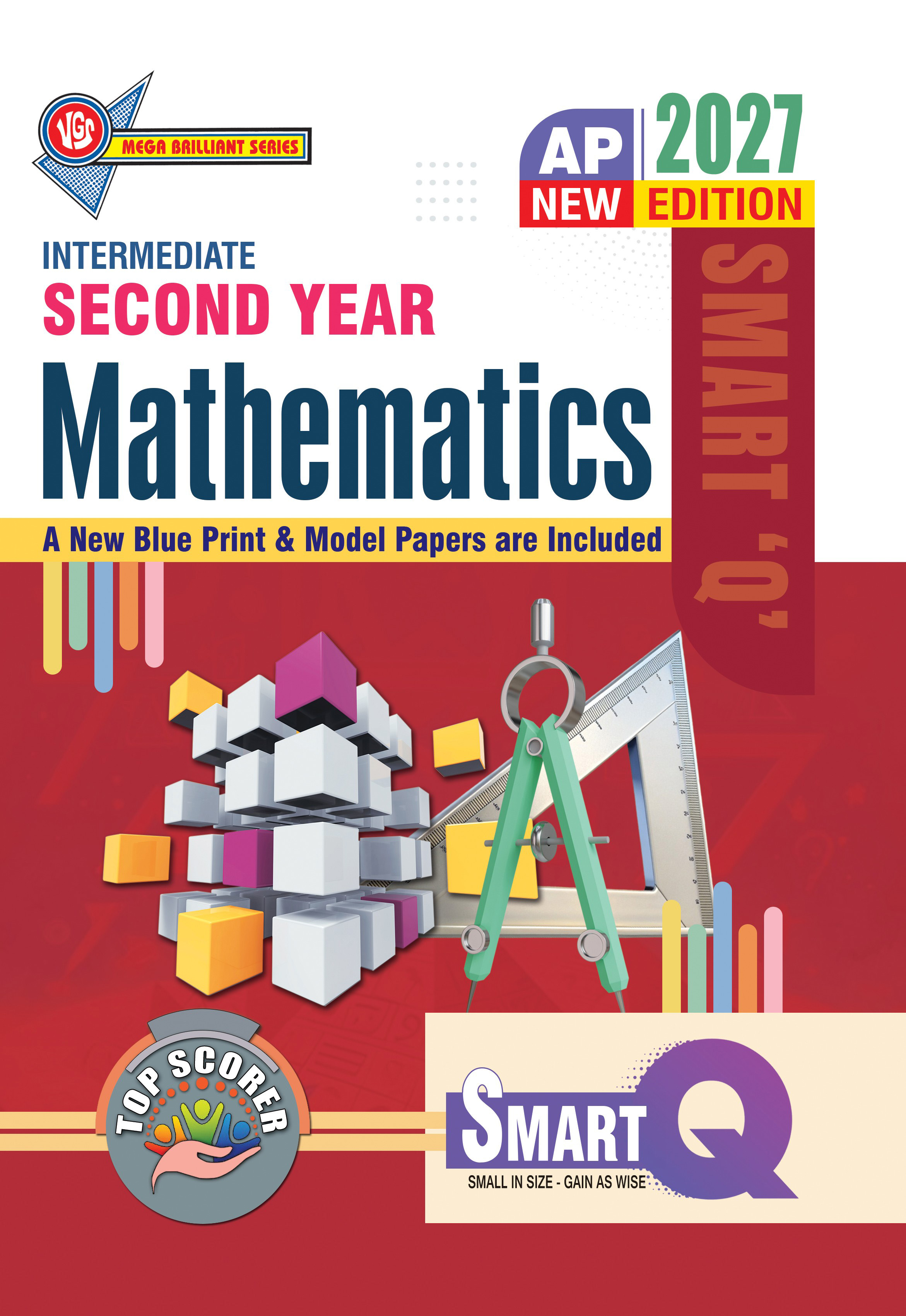 AP Intermediate Second Year Mathematic Question Bank Smart Q Series - 2027