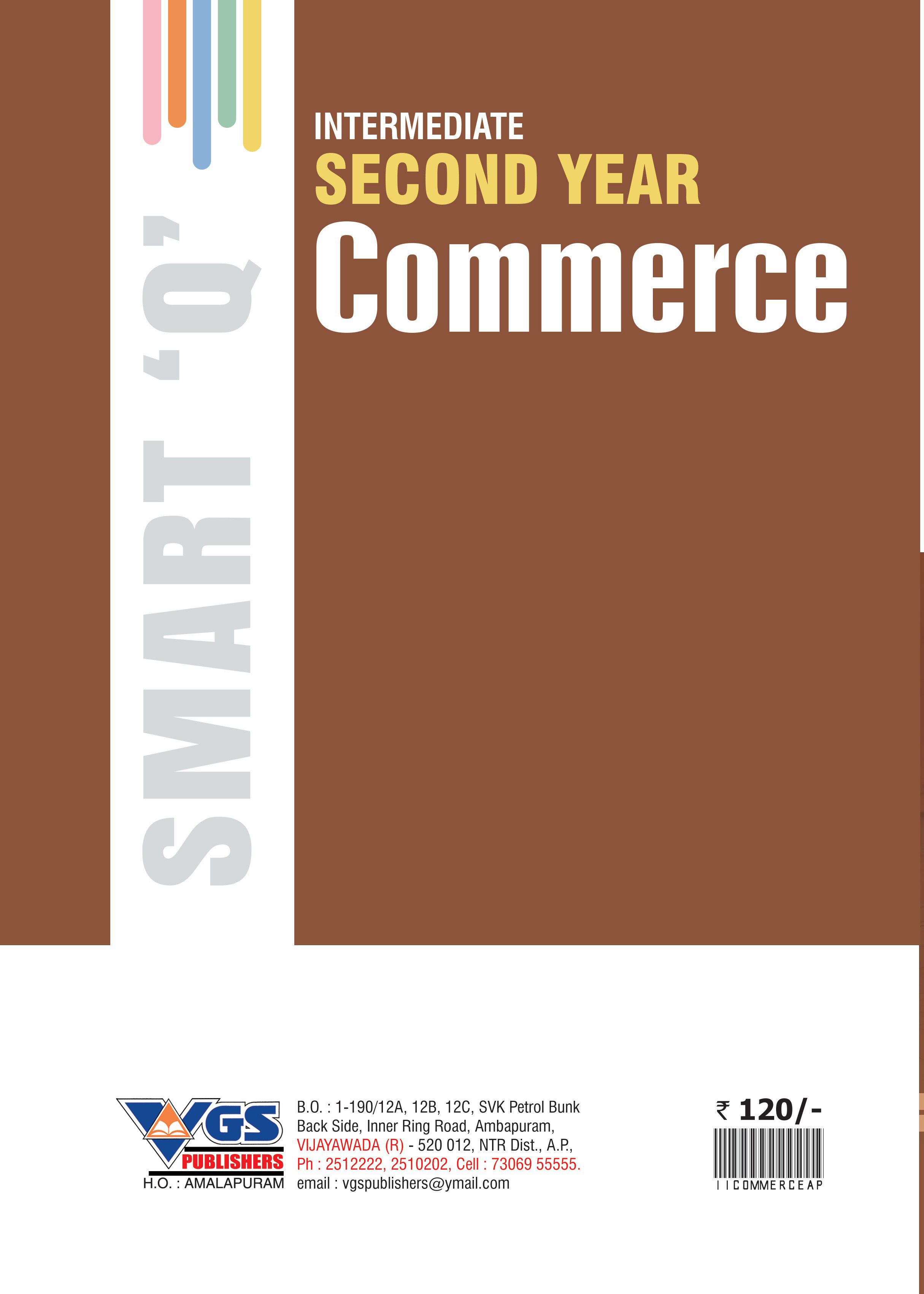AP 2nd Year Commerce Question Bank Smart Q Series 2027 thumbnail