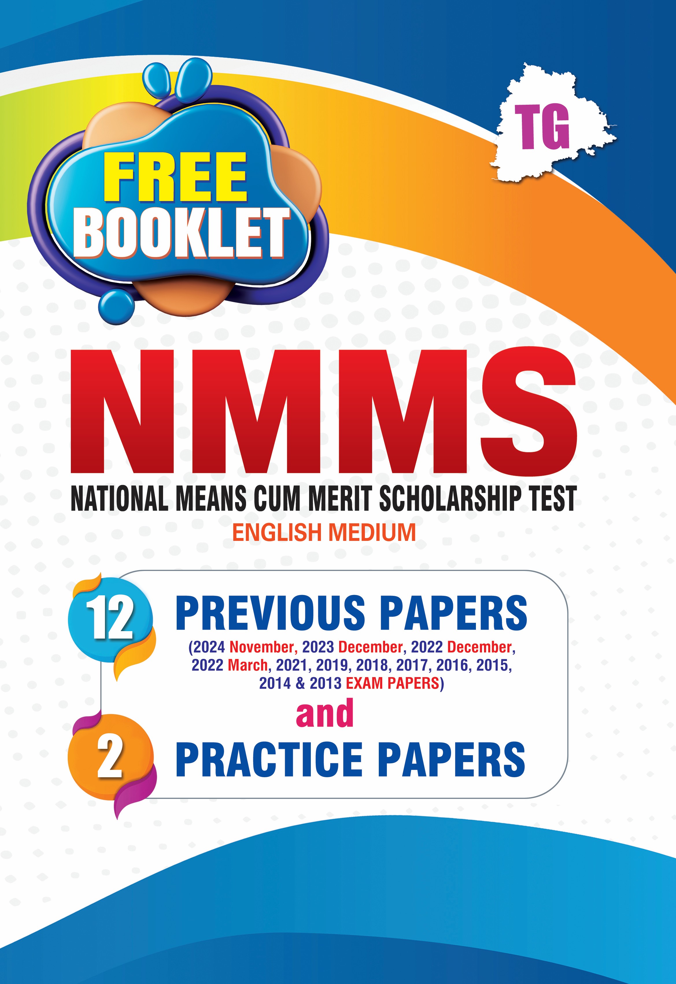 VGS TG N.M.M.S. (E/M) Study material with Free Booklet including 12 Previous Papers - 2026 thumbnail
