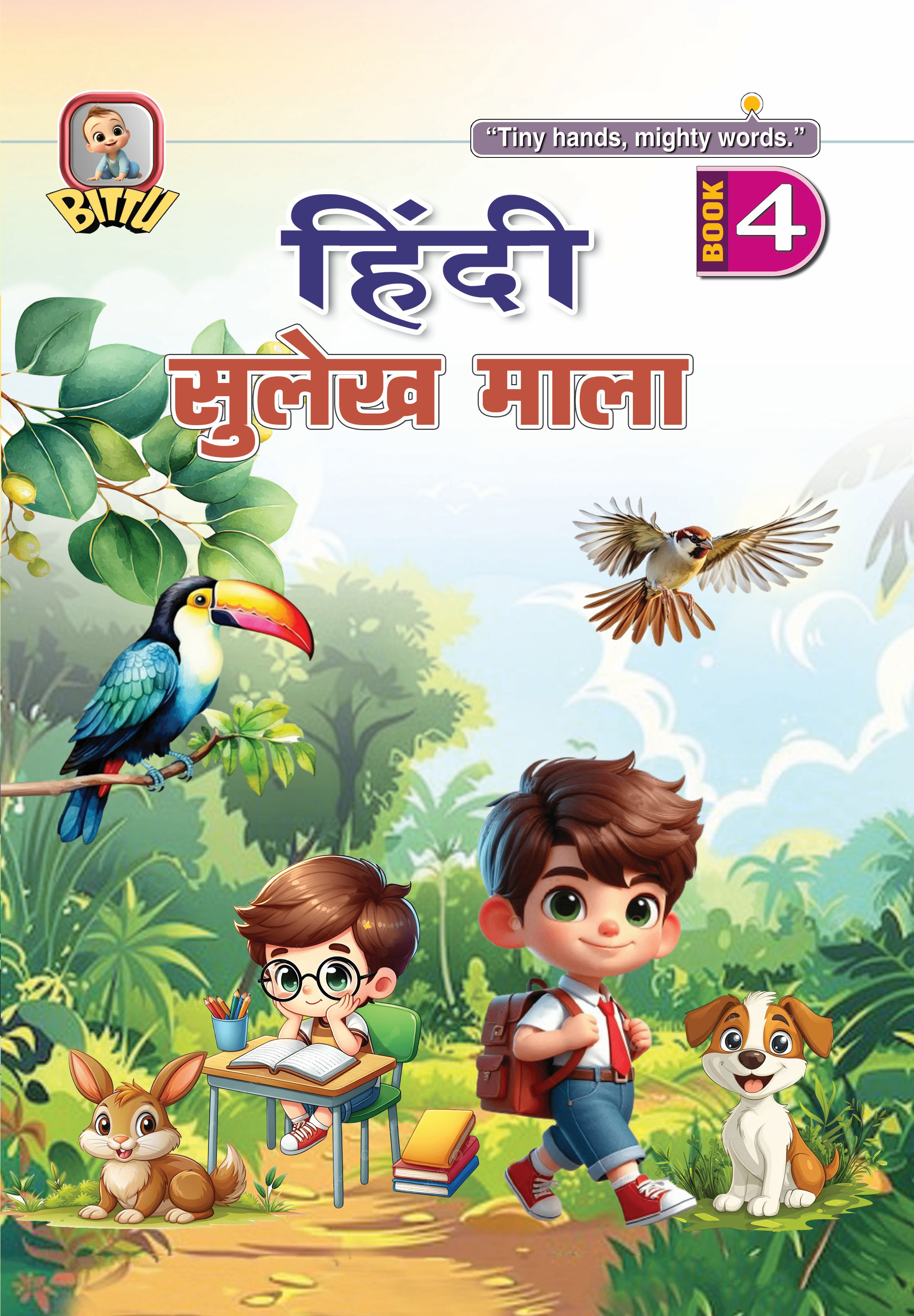 Hindi Sulekh Mala Book - 4