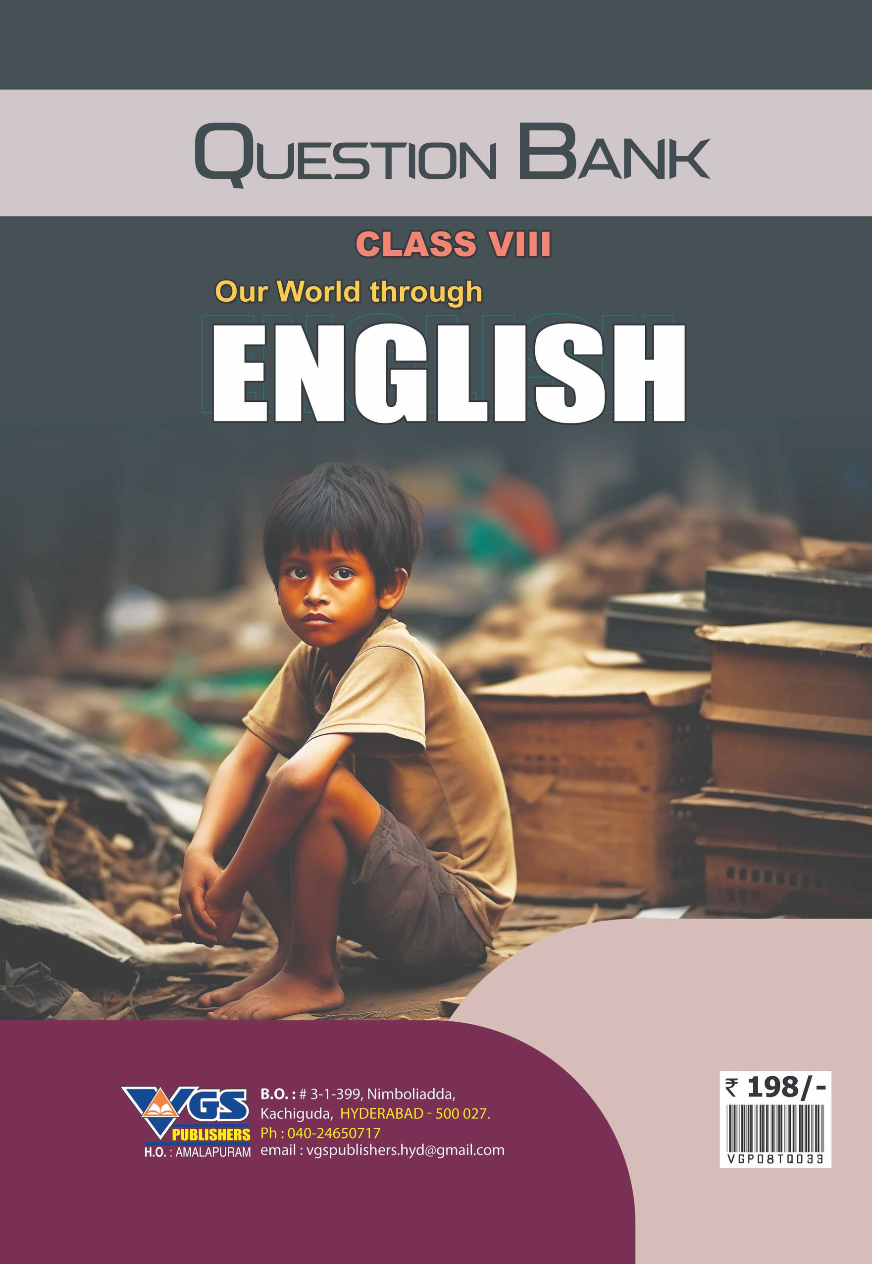 TG 8th Class English Question Bank-2026 thumbnail