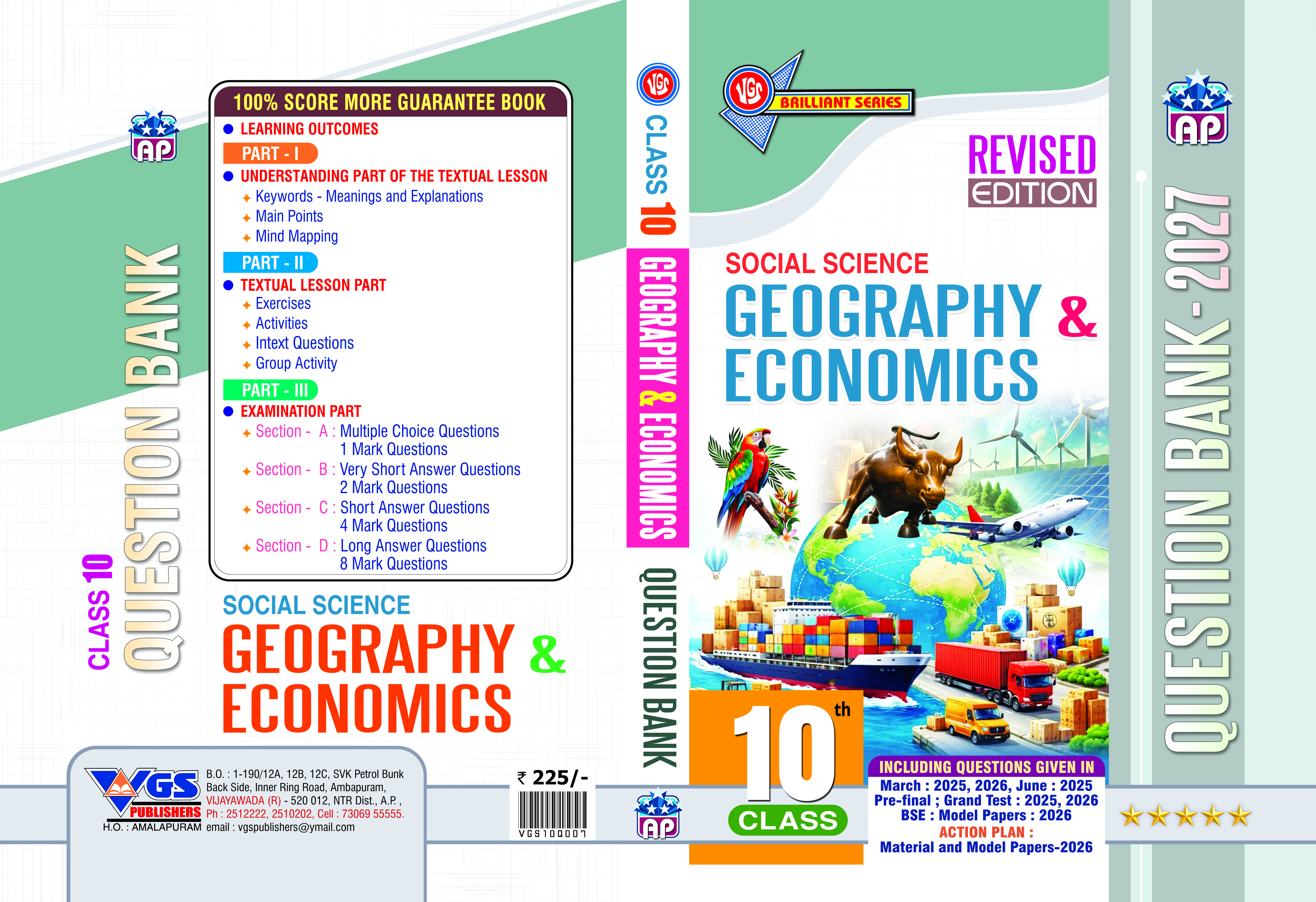 AP 10th Class Social Science Geography & Economics Question Bank – 2027