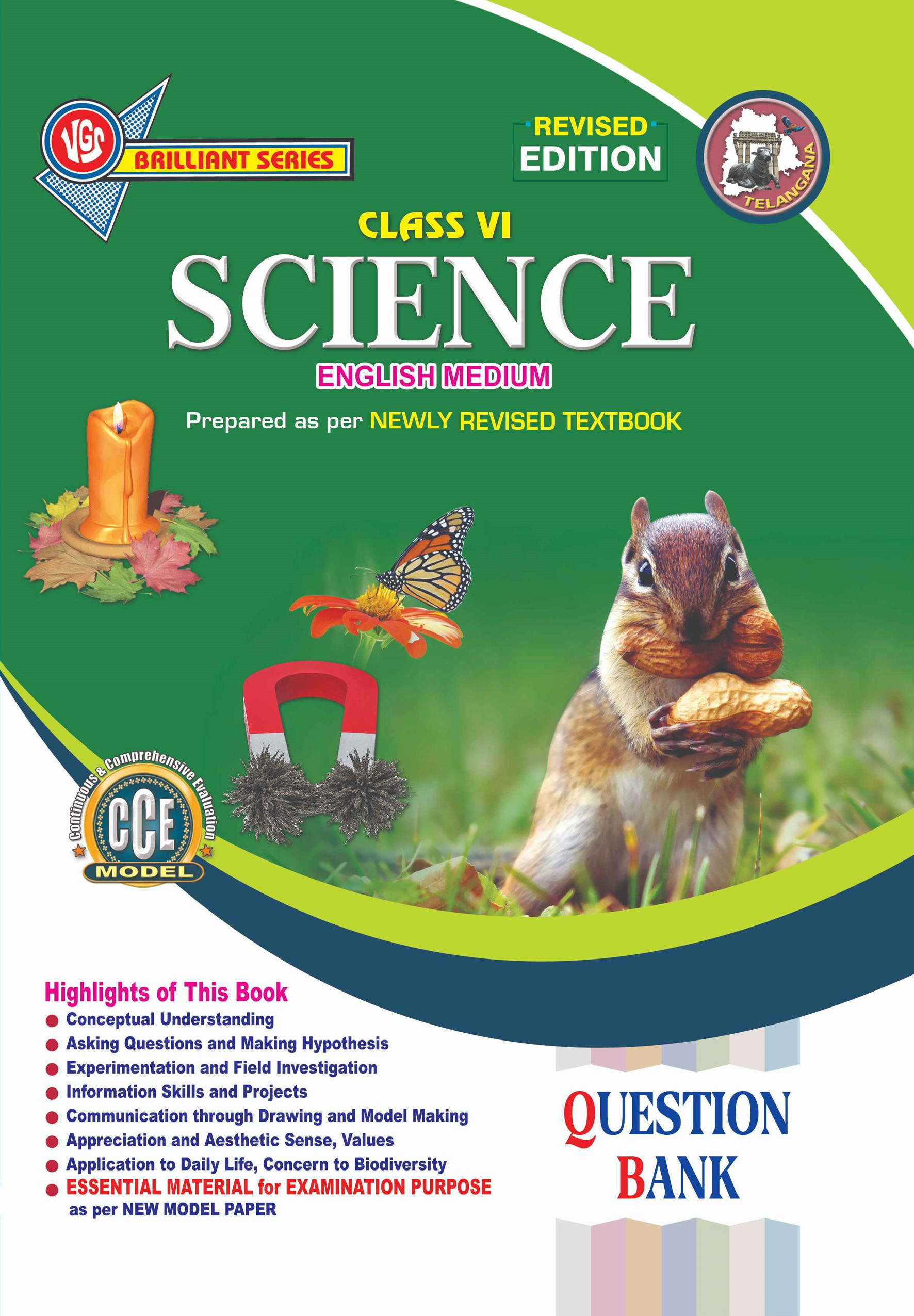 TG 6th Class Science (English Medium) Question Bank-2027