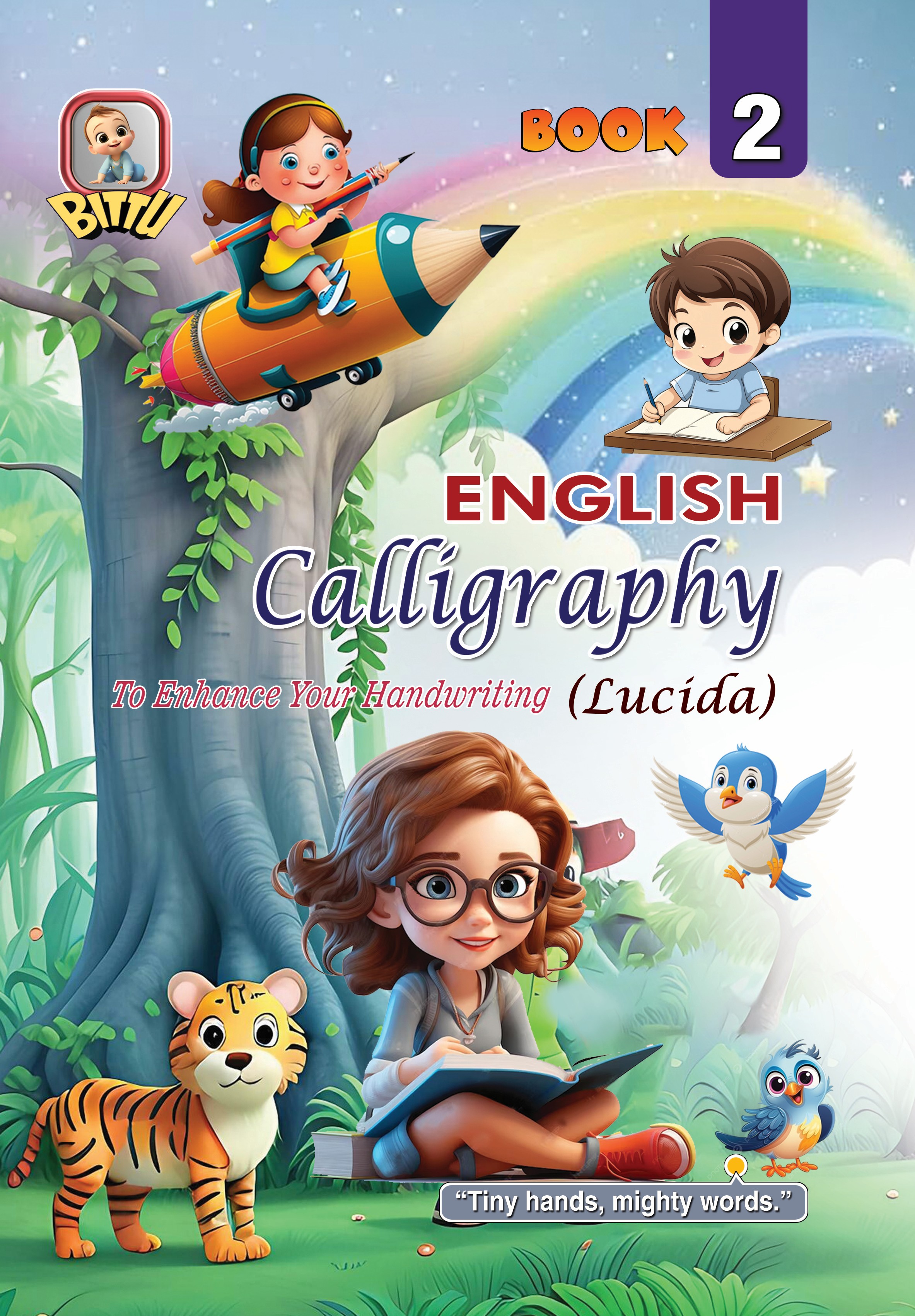 English Calligraphy Book - 2 is for enhance your Handwriting (Lucida)